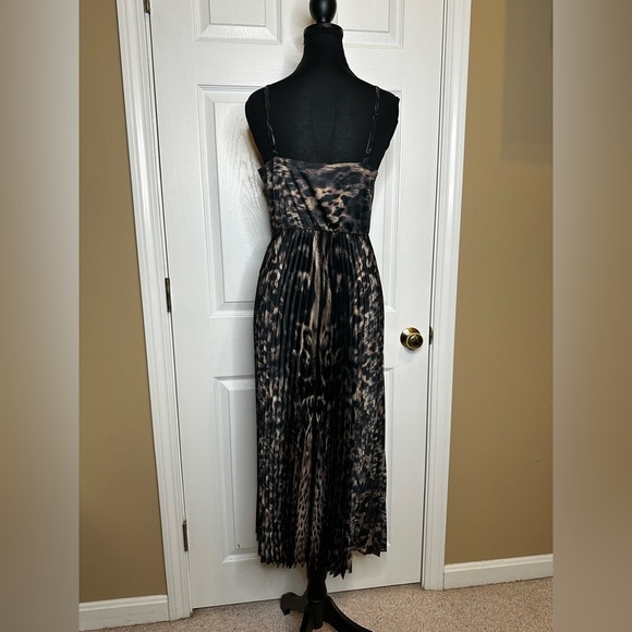 All Saints | Jinx Pleated Midi Dress - Picture 5 of 5